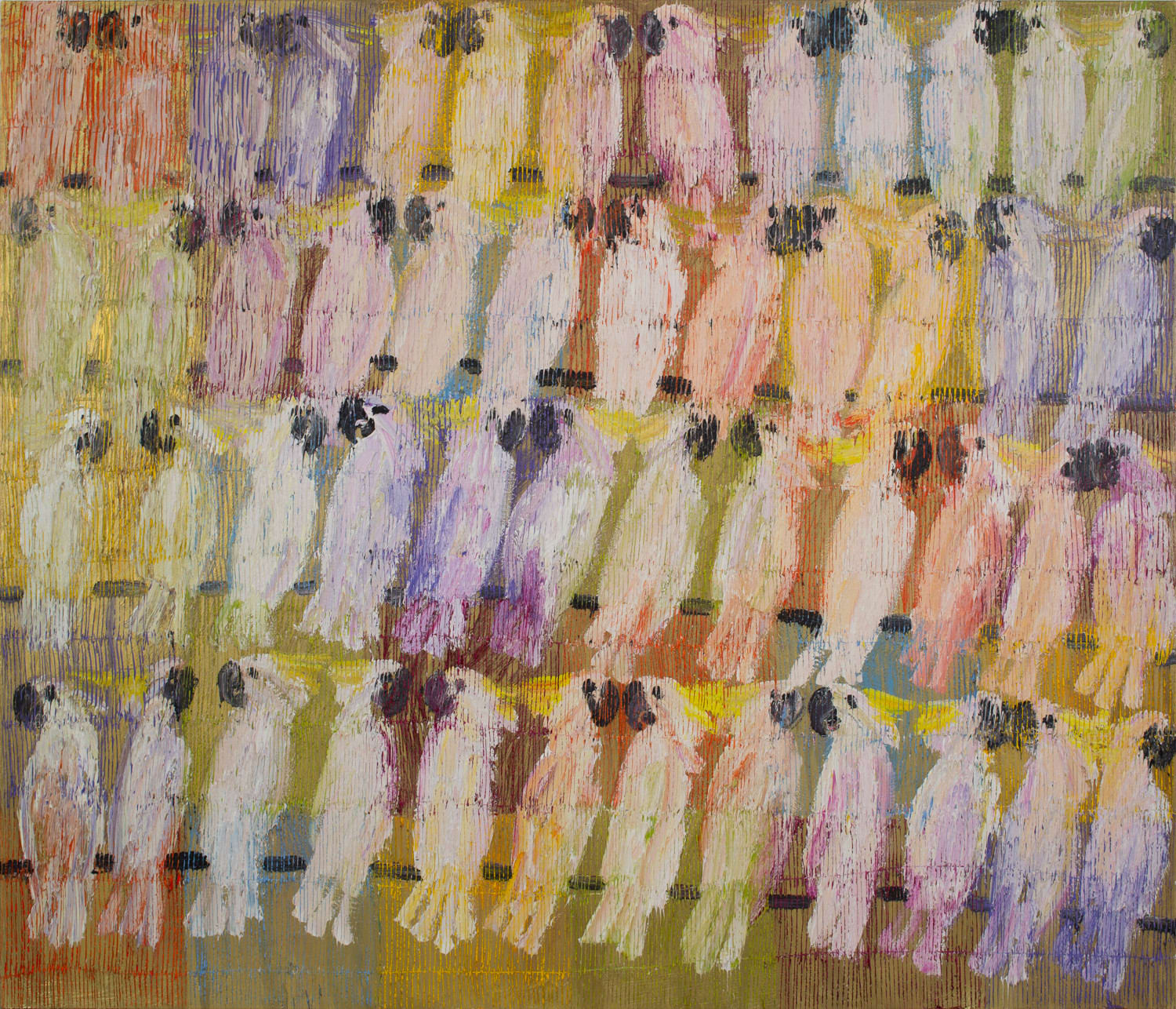 Hunt Slonem, Molucans , 2018