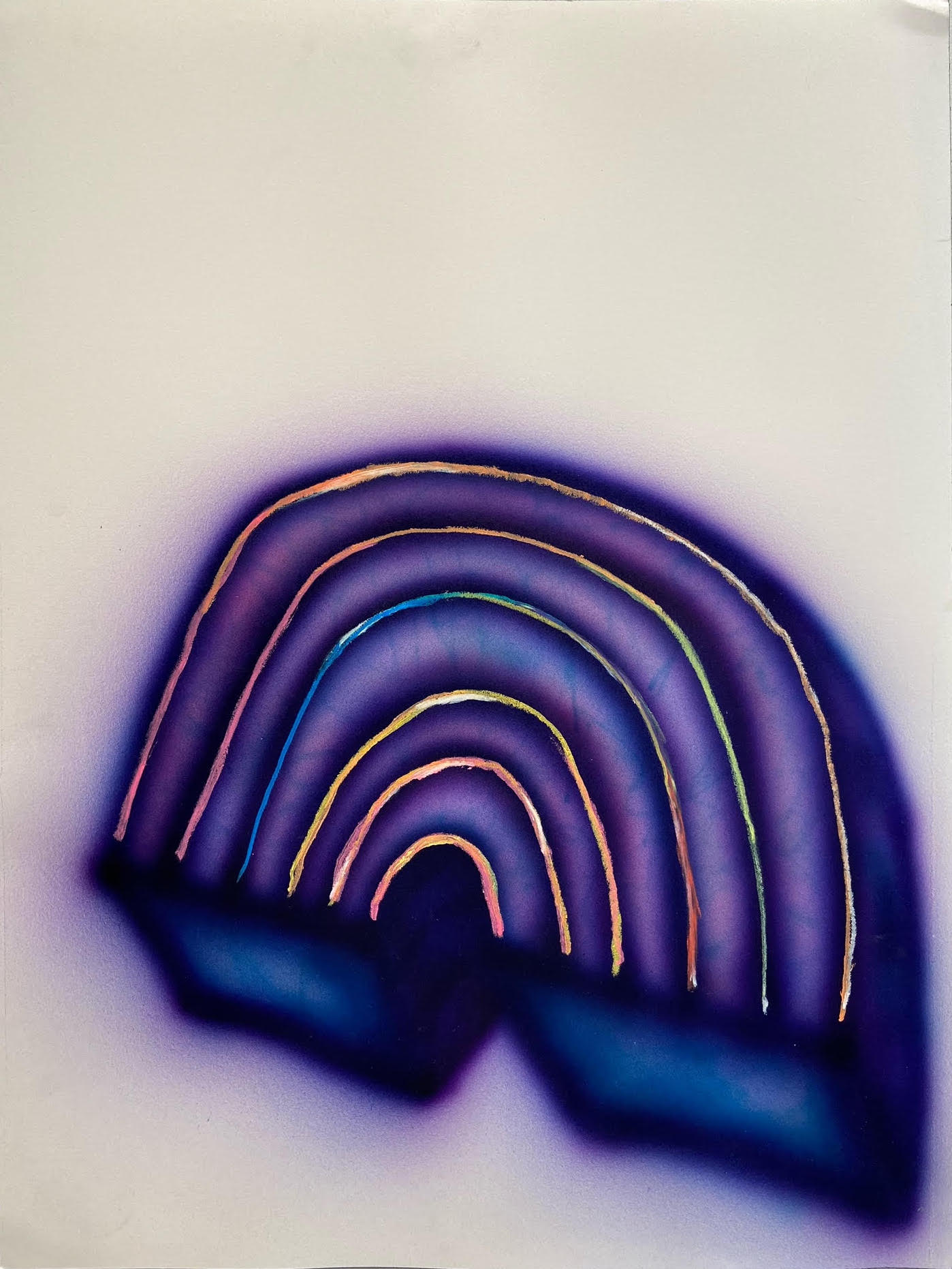 Erik Foss, Black Rainbow #1, 2020