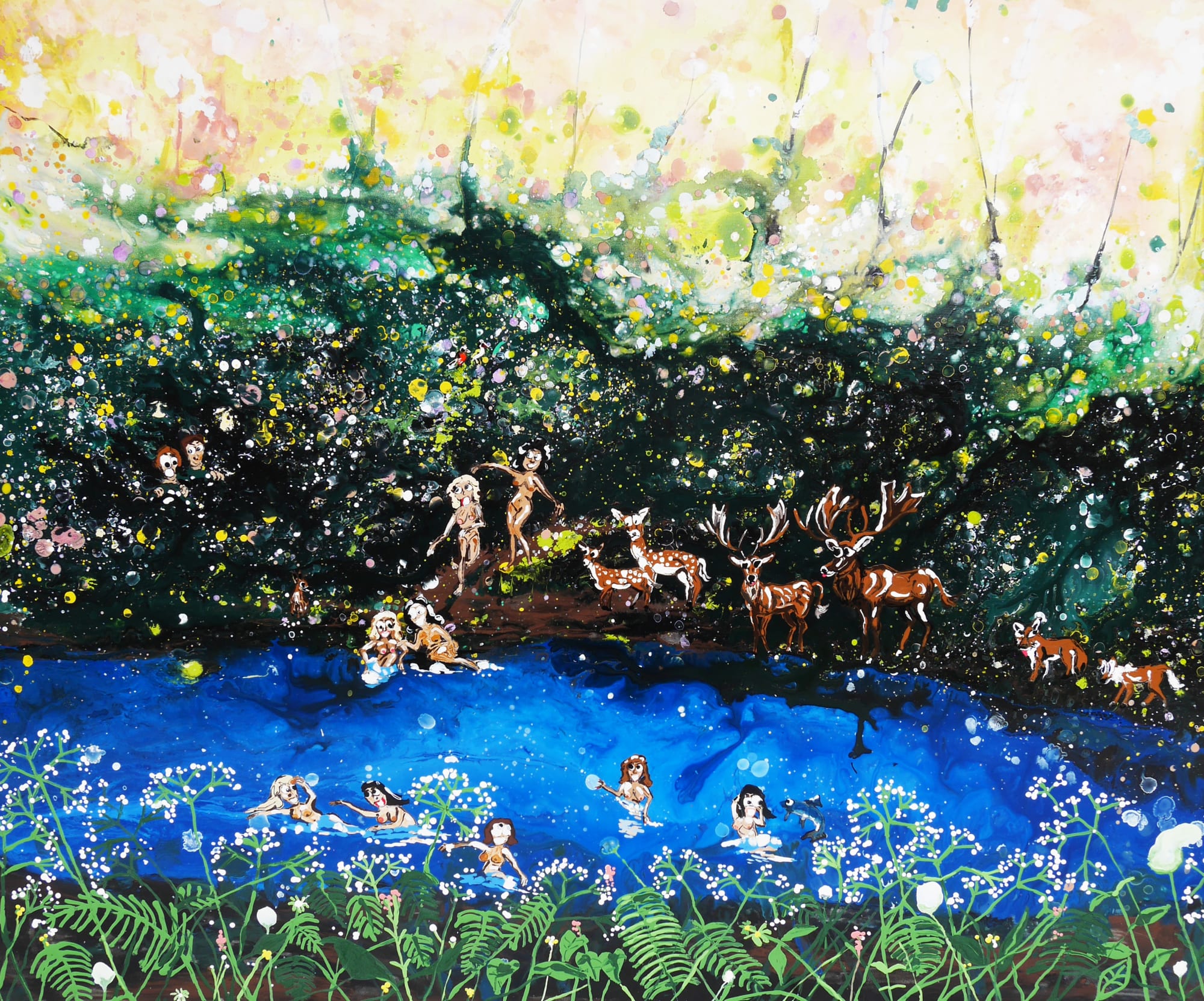 Mary Ronayne, The Girls Secret Swimming Spot, 2024