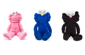 KAWS, Plush x 3, 2016-2019