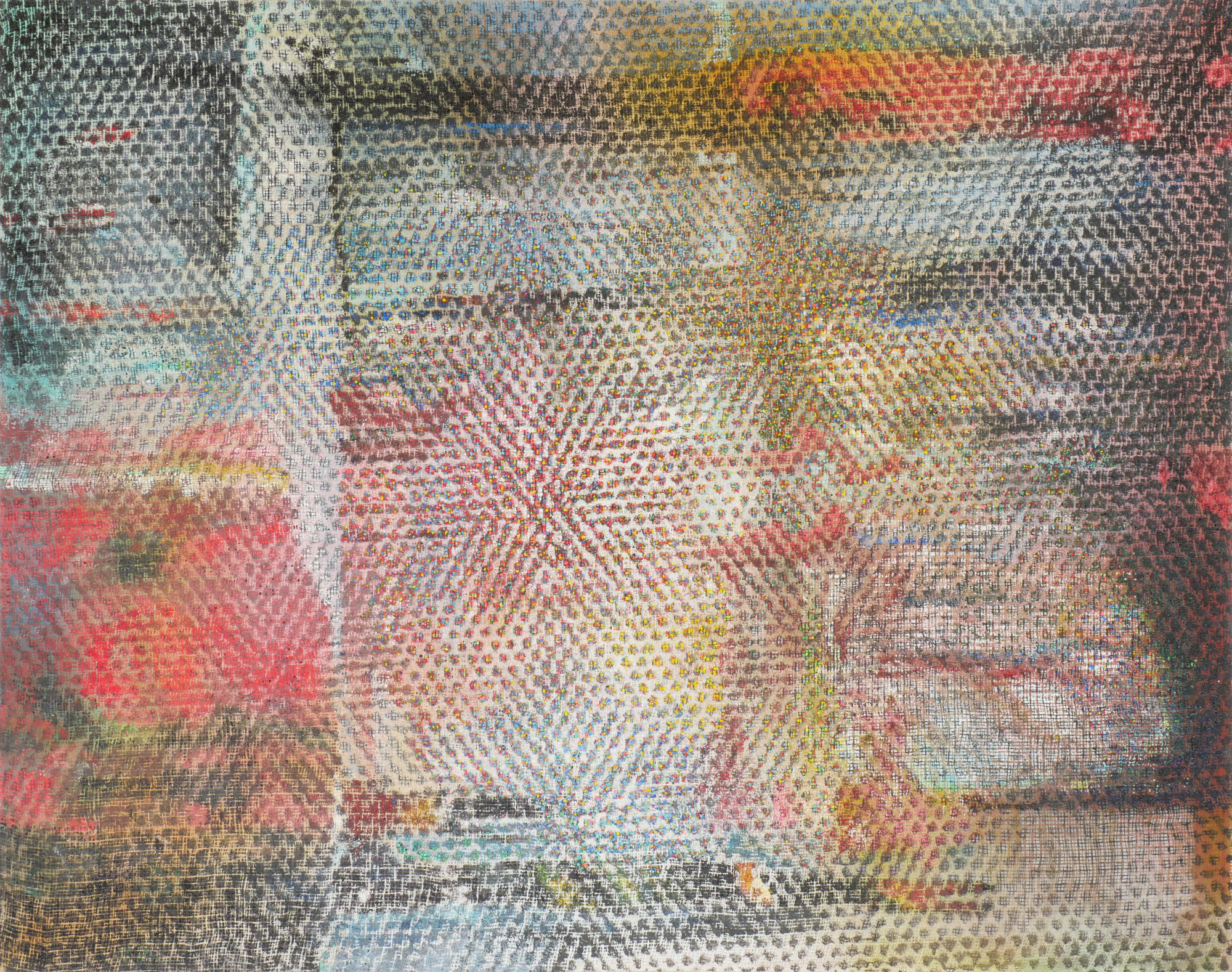 Jutta Haeckel, Cosmic Background Radiation 2, 2022