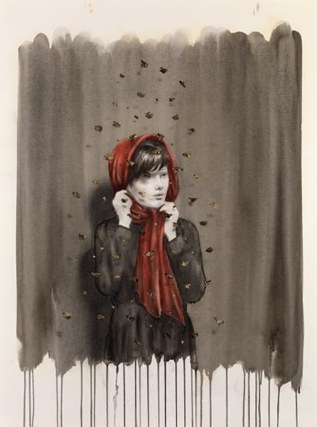 Rachel Goodyear, Red Scarf, 2016