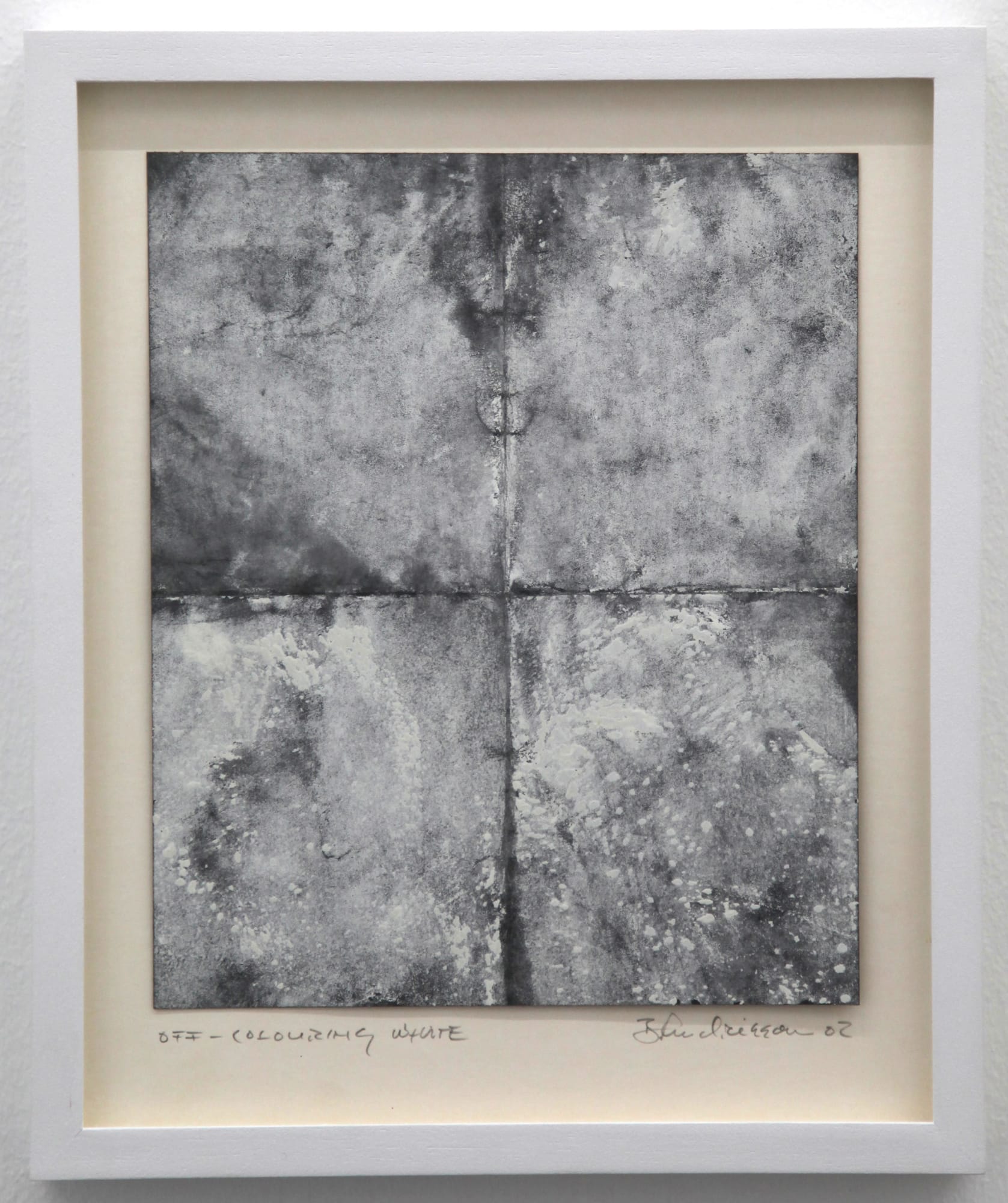 BIRGIR ANDRÉSSON, Off-colouring white, 2002