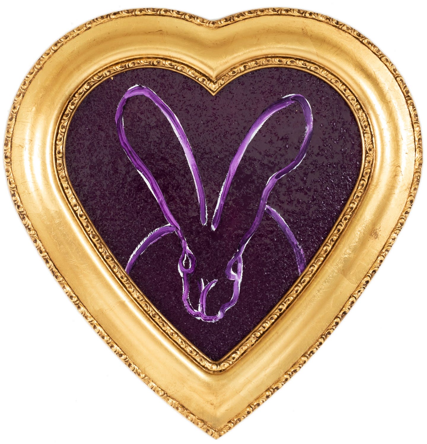 Hunt Slonem, Purple Heart, 2022