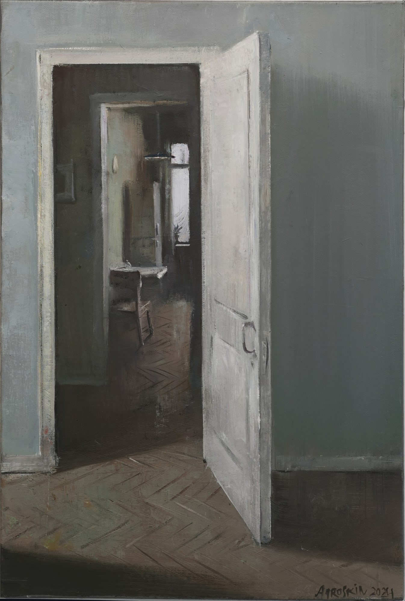 Semyon Agroskin, White Door, 2024