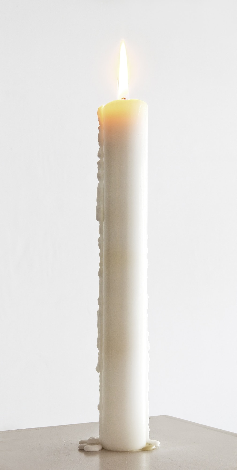 Katie Paterson Candle (from Earth into a Black Hole), 2015 Scented candle, 23 layers, Parafin wax, wick, fragrance edition of 45 plus 2 AP This edition 16/45 29 x 3 x 3 cm (candle) 38.2 x 20.7 x 5.2 cm (Boxed)