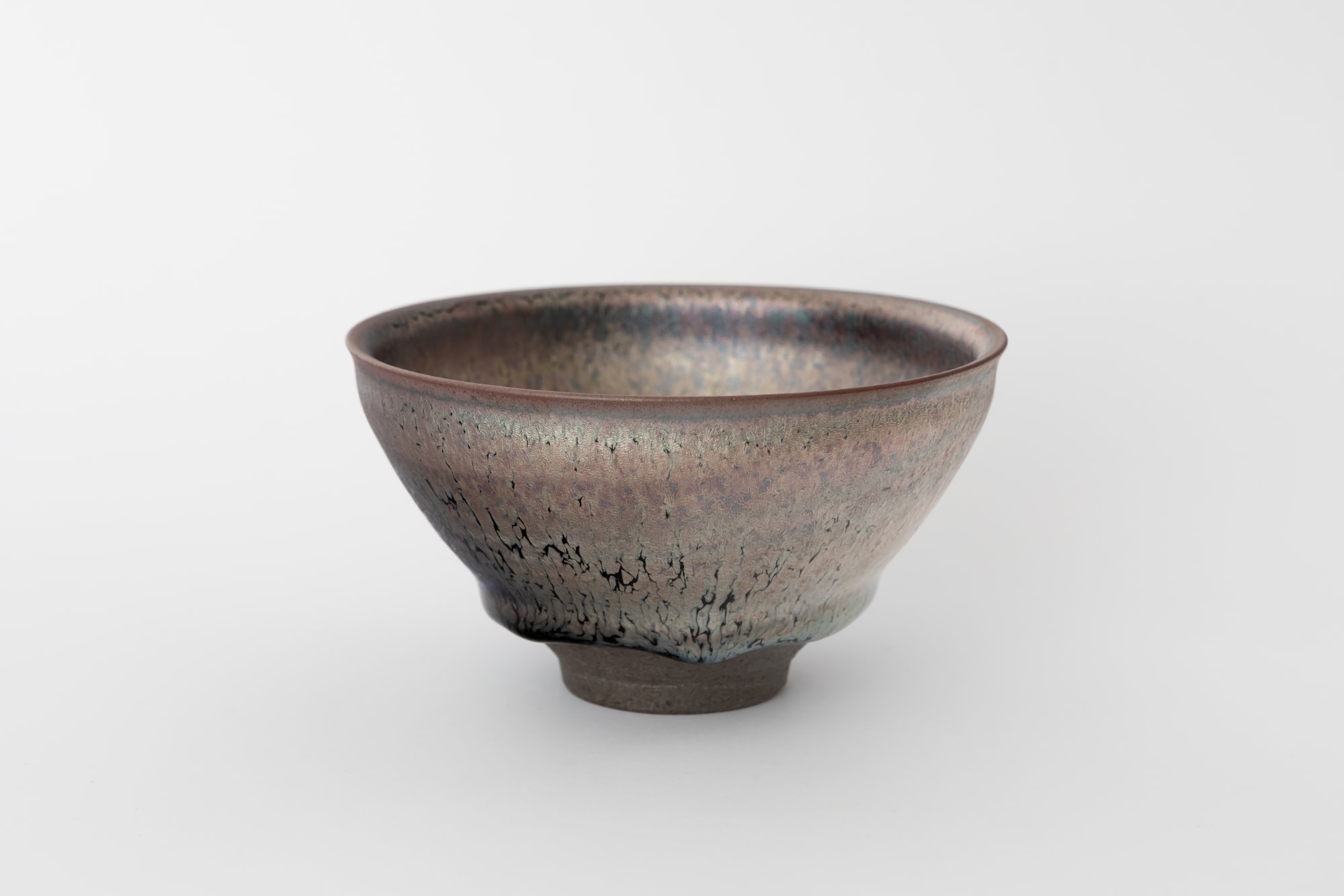 Noriyuki Furutani, Pink and Silver Yuteki Tenmoku Tea Bowl