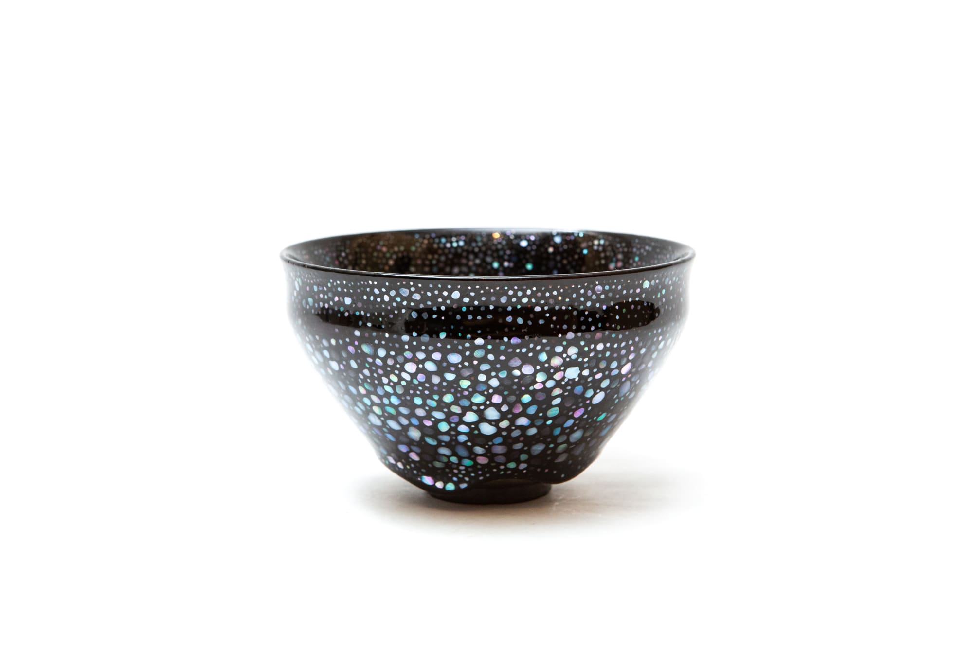 Hideyuki Fujisawa, 油滴天杢茶椀 Yuteki Tenmoku Tea Bowl, 2020