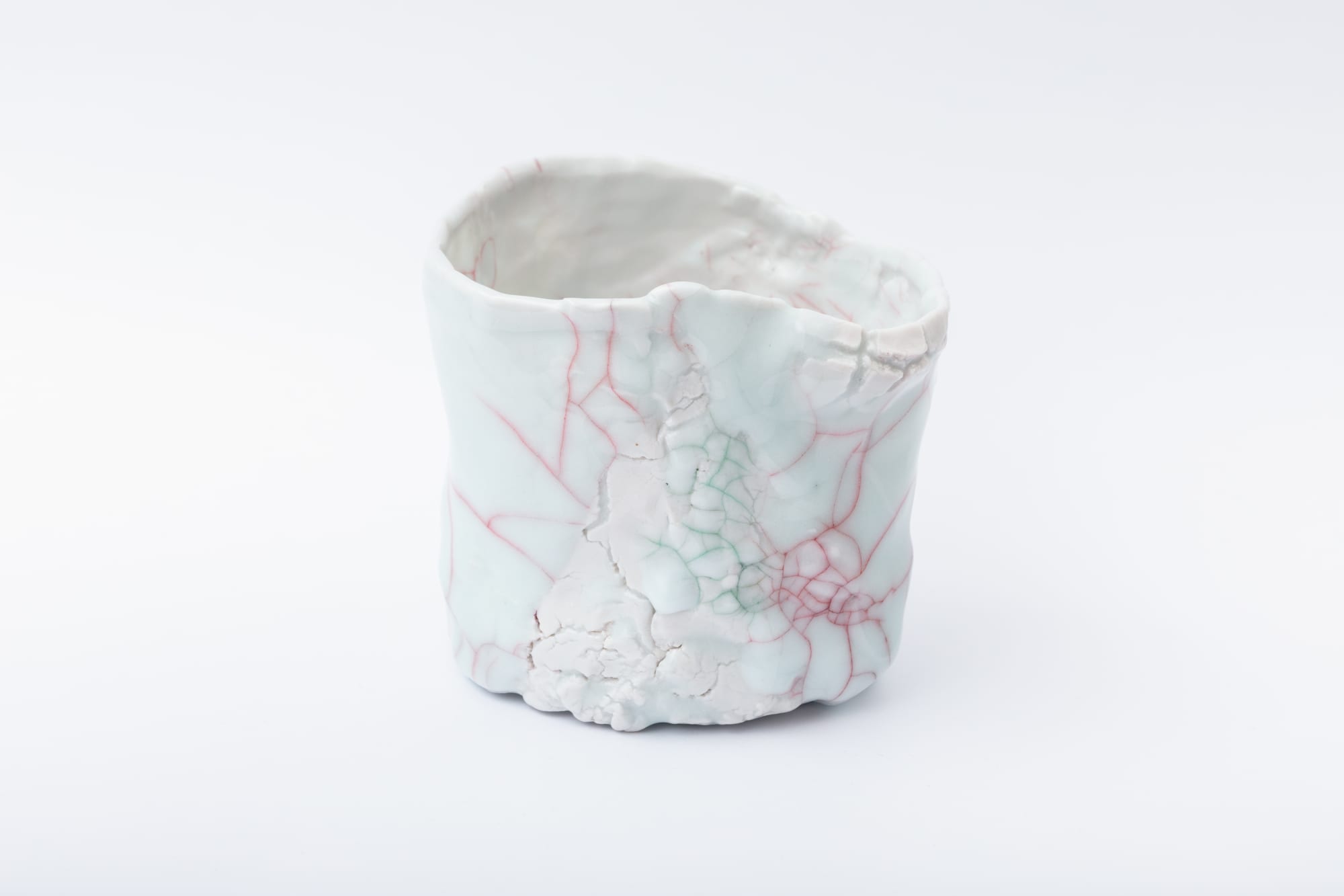 Kodai Ujiie, Celadon and Lacquer Tea Bowl