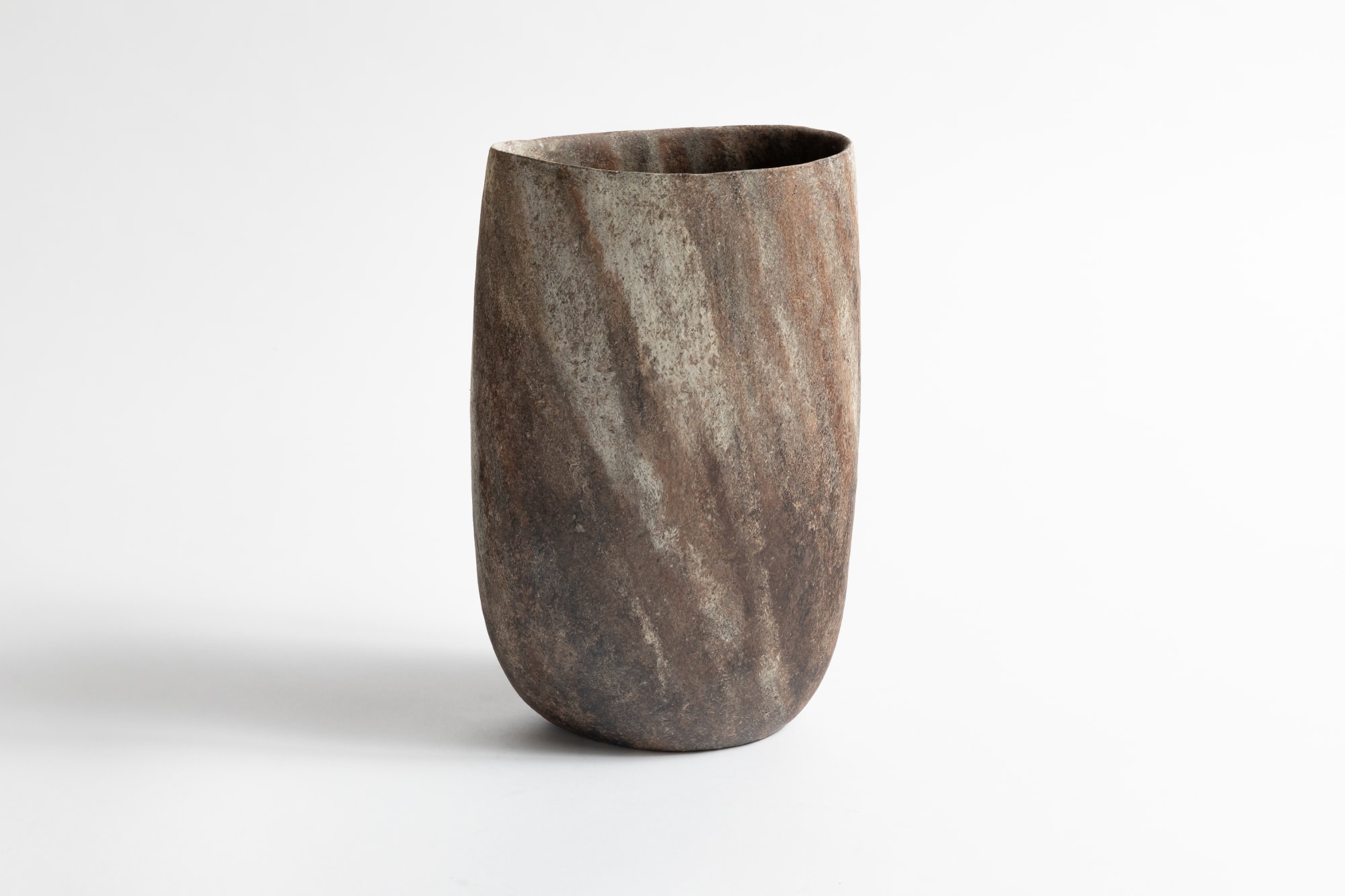 Mitsukuni Misaki, Color-Glazed Mud Vessel VIII - 彩泥器, 2023