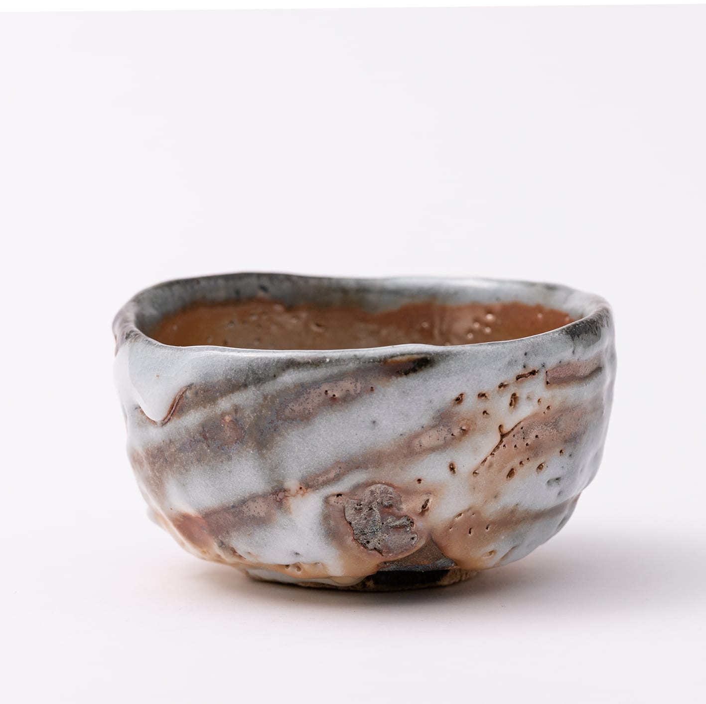 Kan Matsuzaki, Yohen Shino Tea Bowl, 2020