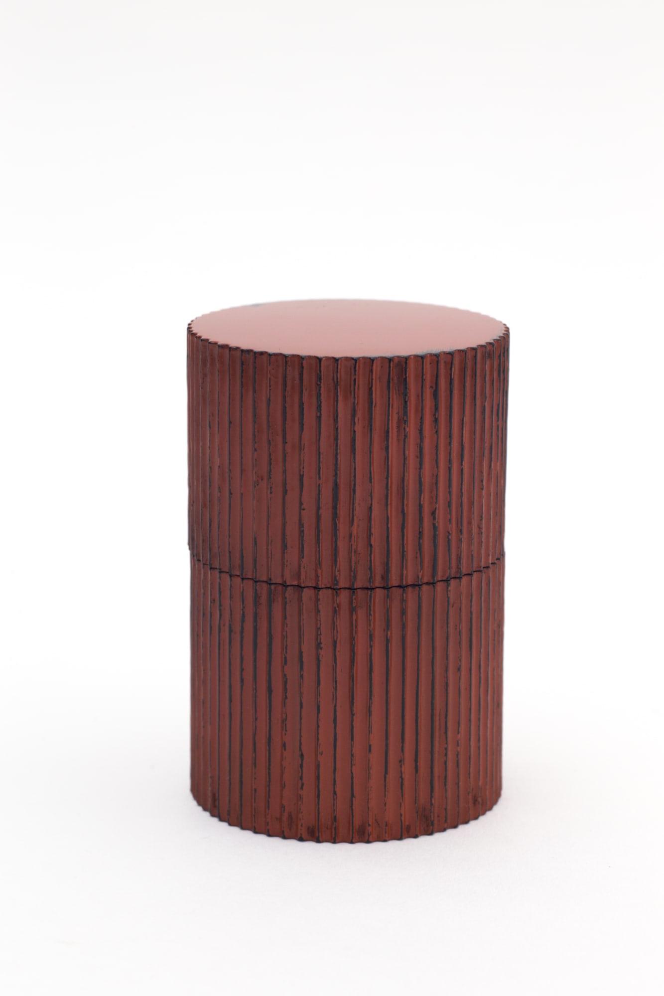 Jihei Murase, Negoro Stripe Tea Caddy, 2019