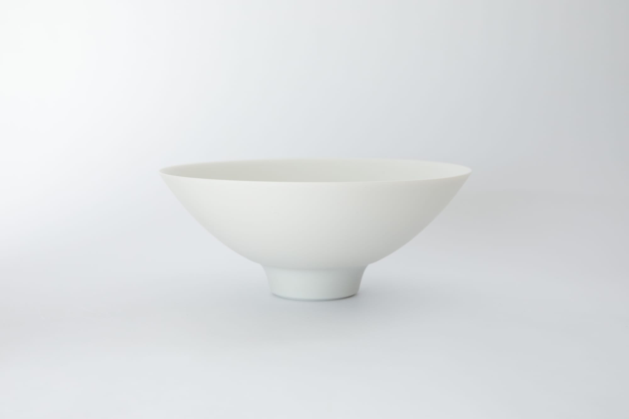 Kiyoko Morioka, 茶碗「光の呼吸」(白) - Tea Bowl "Breath of Light" (white), 2018