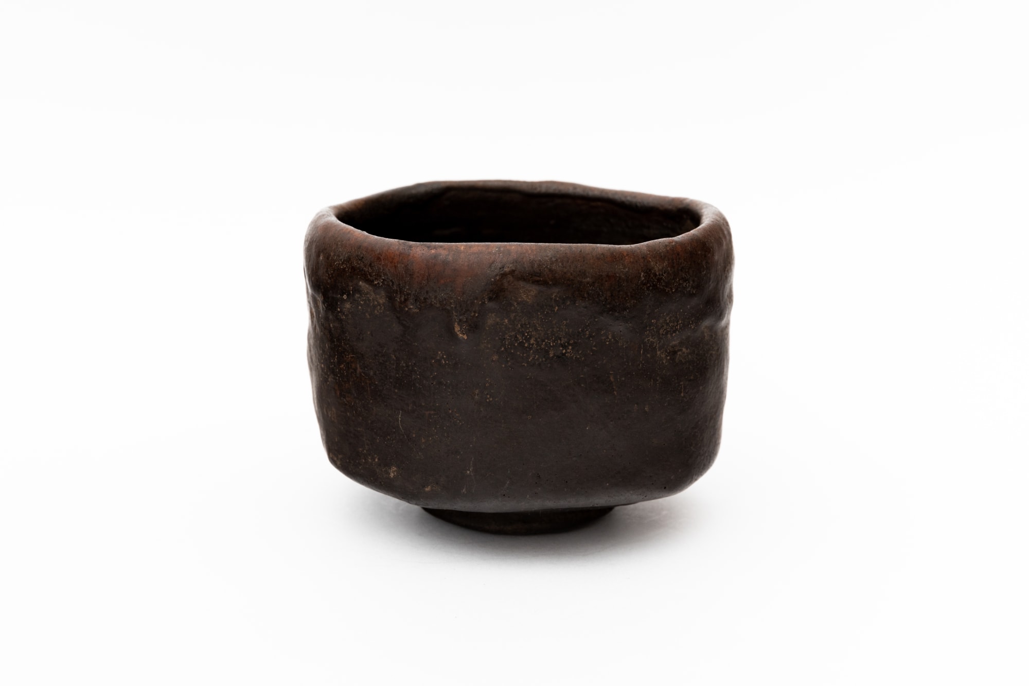 Kohei Nakamura, カセ釉黒楽茶碗