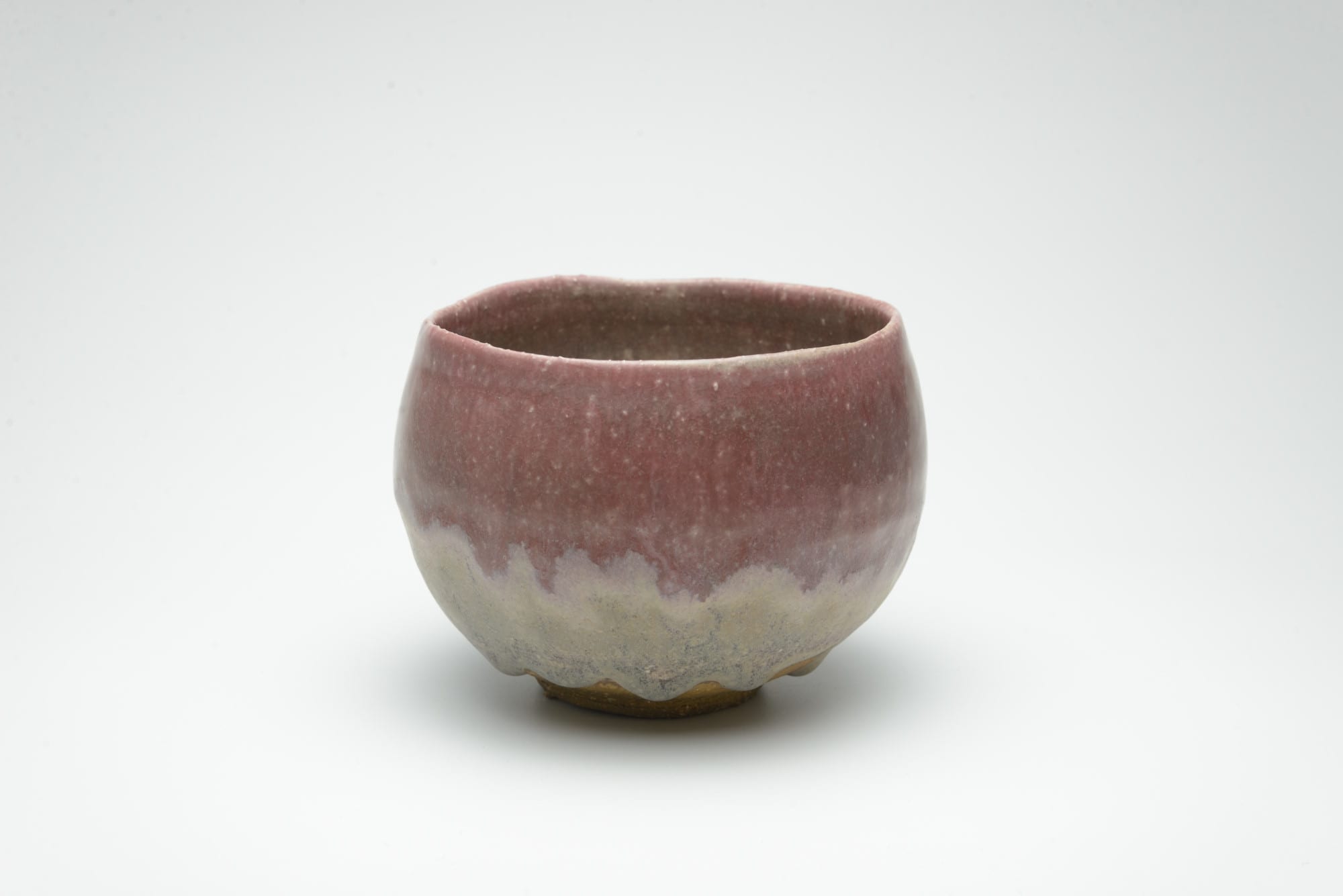 Shin Fujihira, Cinnabar Tea Bowl, 1993