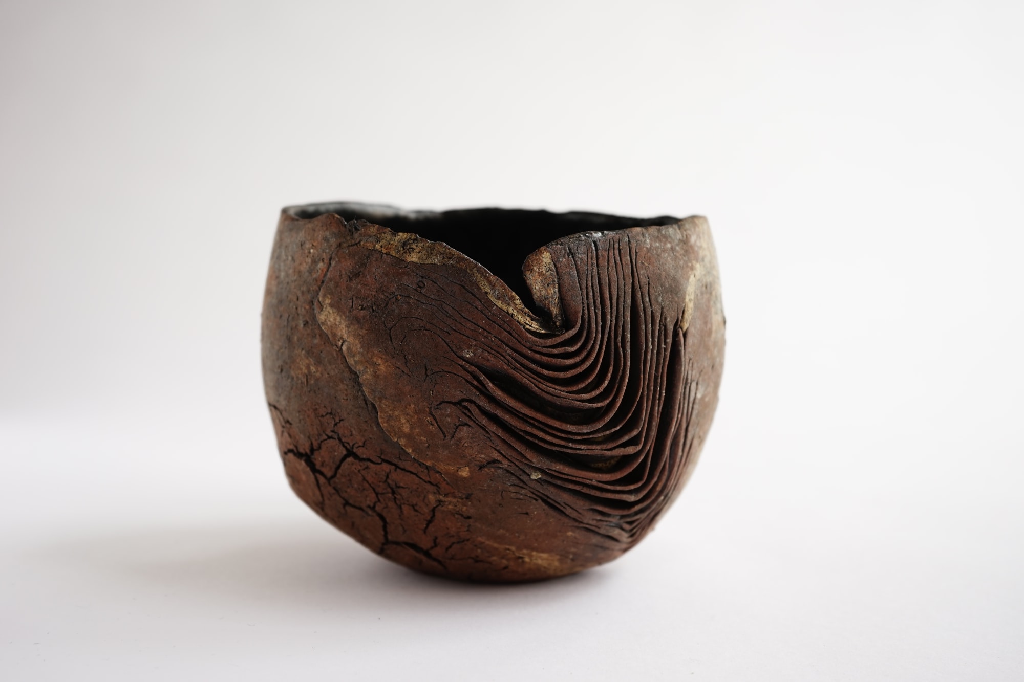 Yukiya Izumita, Sekisoh Tea Bowl - 積層裂盌