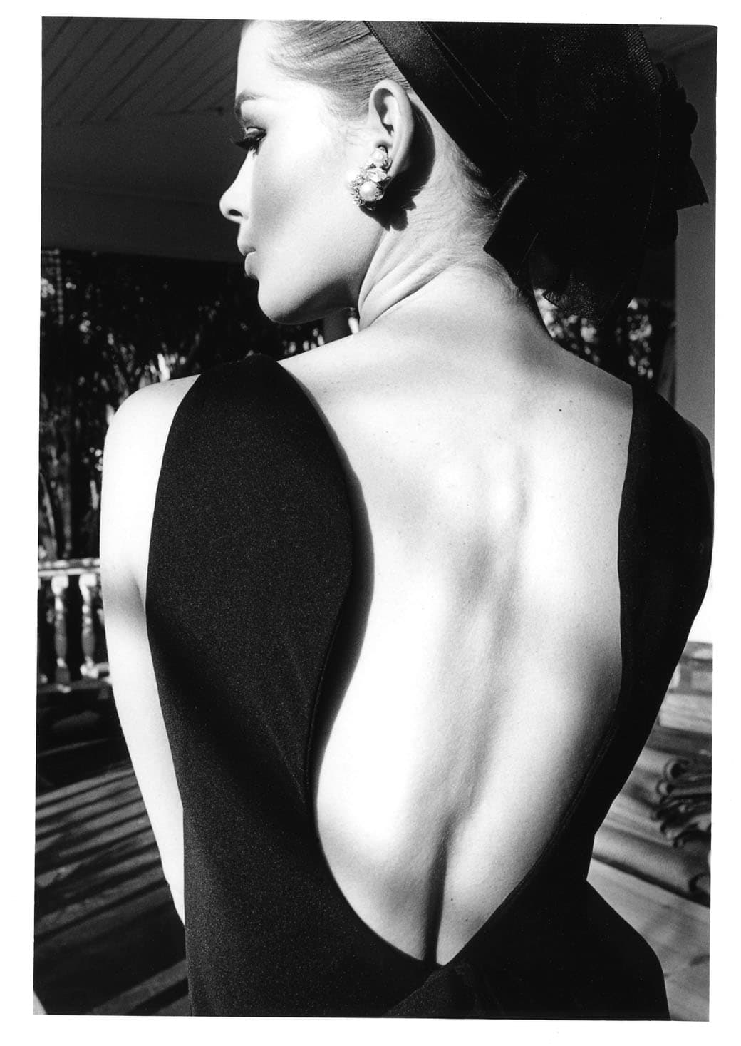 Jeanloup Sieff, Astrid Heeren, dress by Bill Blass, Palm Beach, Harper´s Bazaar, 1964