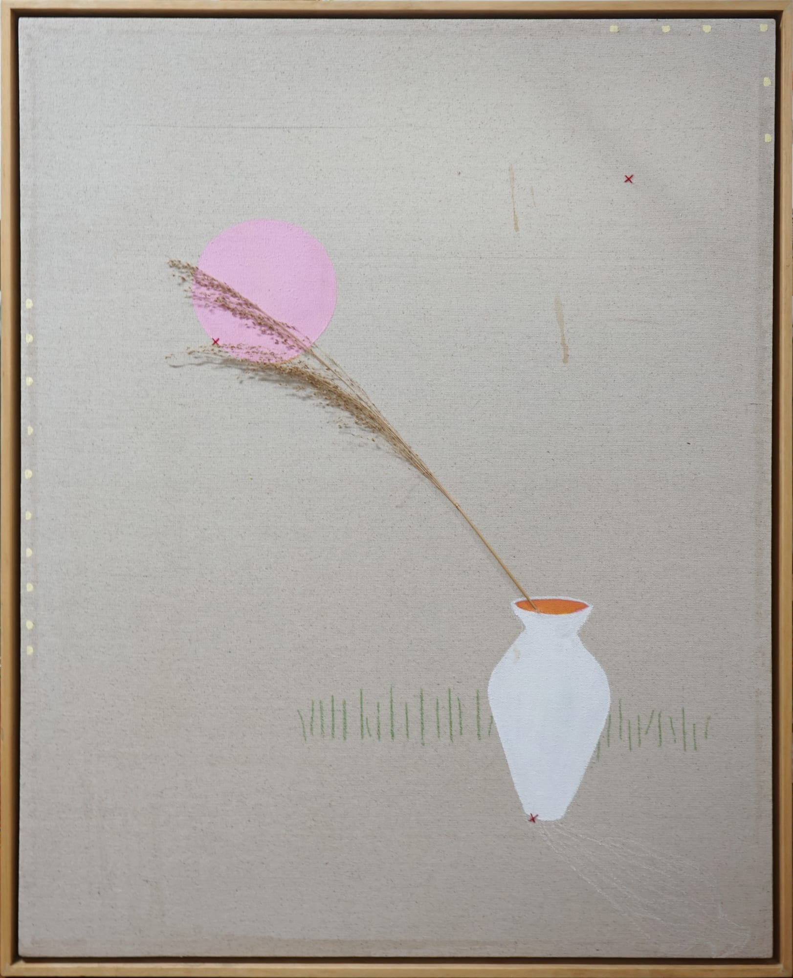 Ella Wijt, Still Life with Grass, 2019