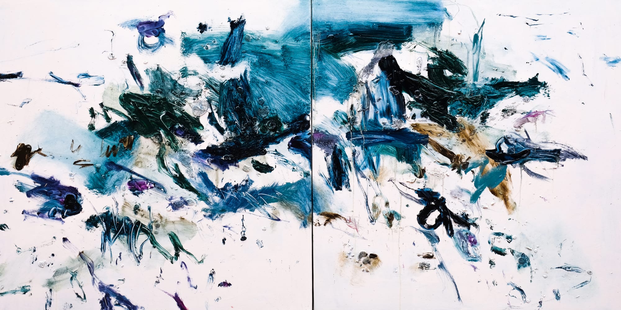 Marisa R. Ng, Sky in Your Eyes (Diptych), 2020