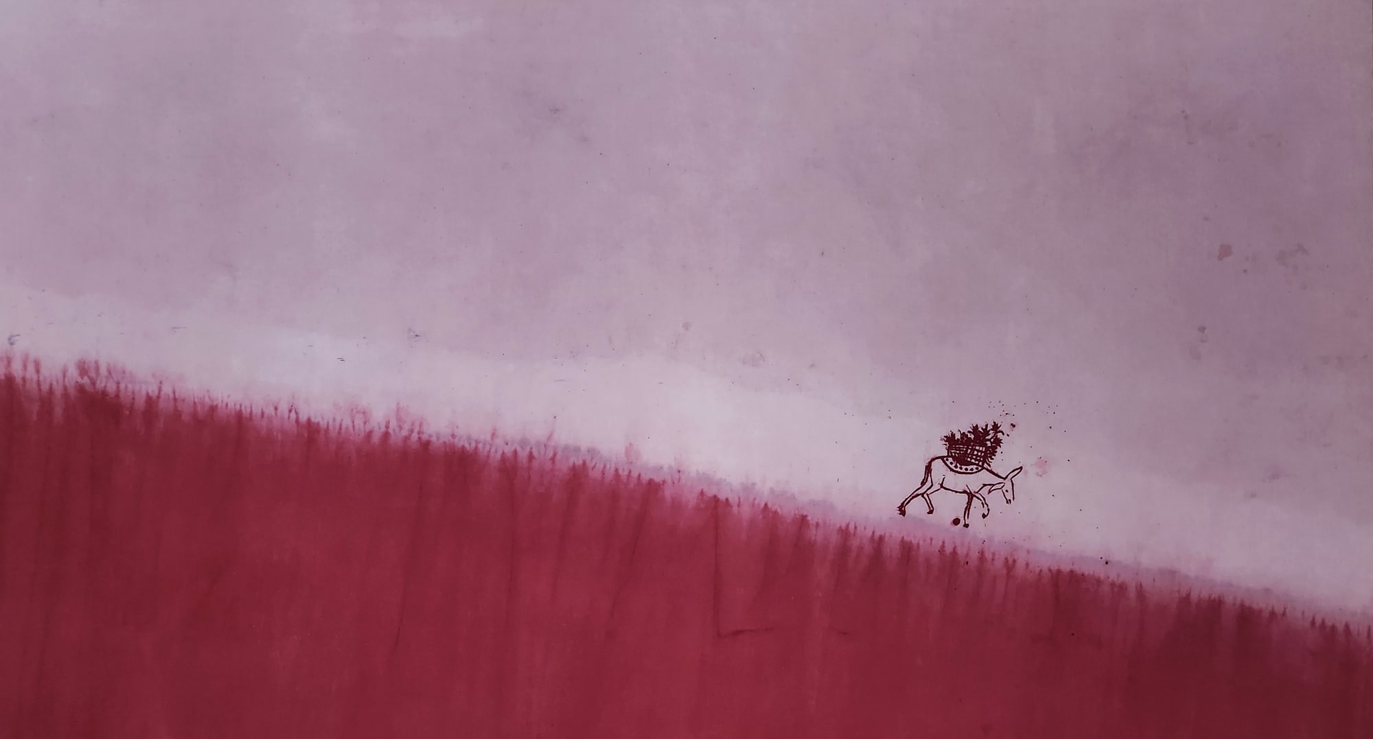 Sangeeta Sandrasegar, Untitled 8. (Weinblätter und Sippe), 2024