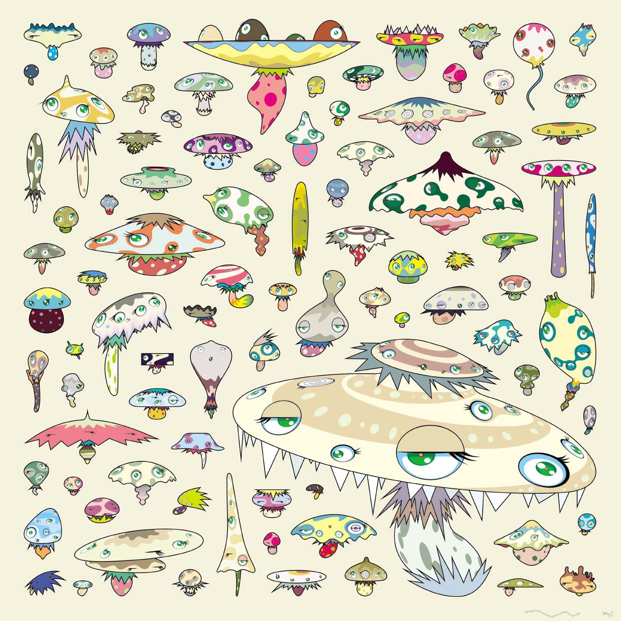 Takashi Murakami, Champignon, 2006