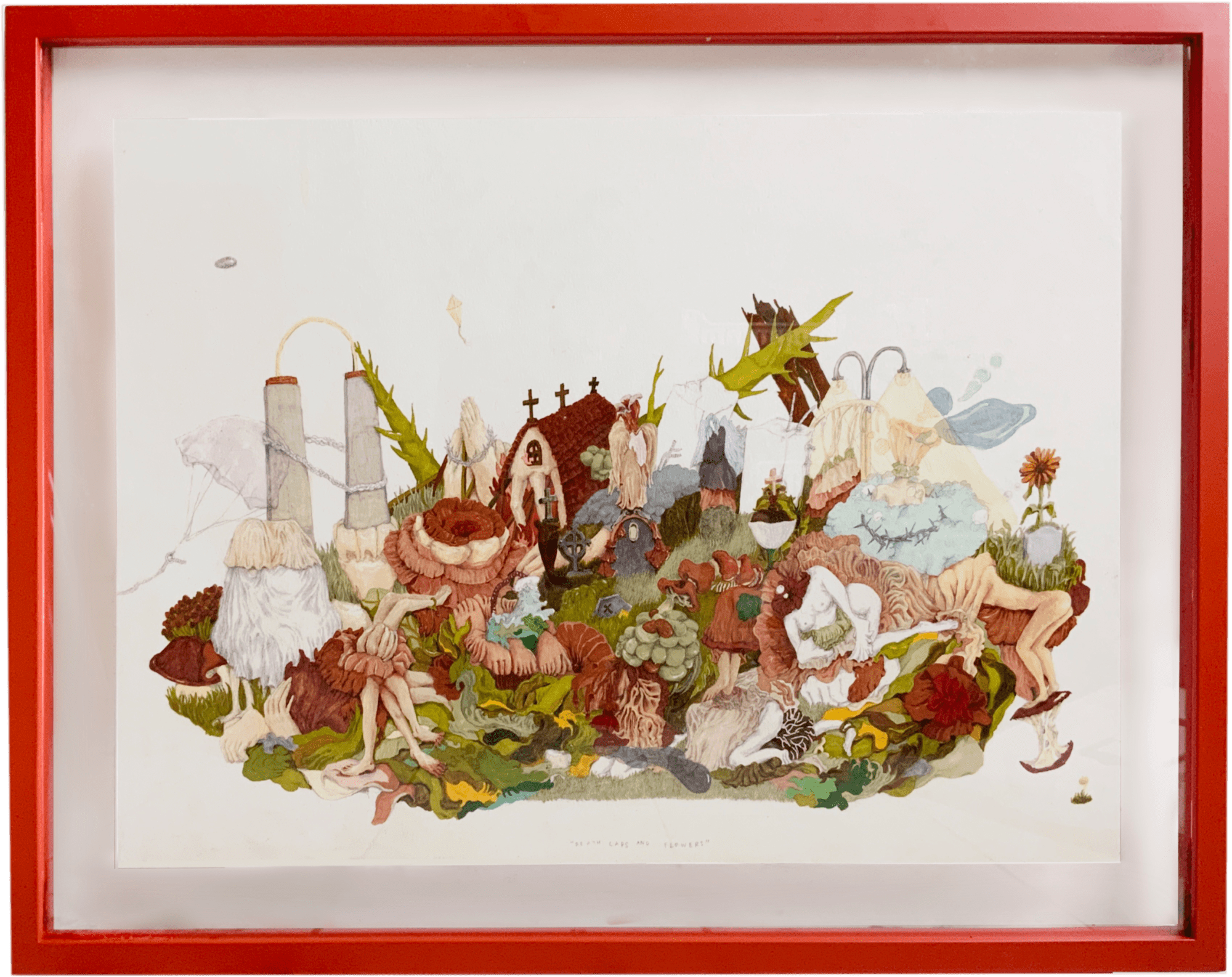 Yosefa Aulia, Death Caps and Flower, 2022