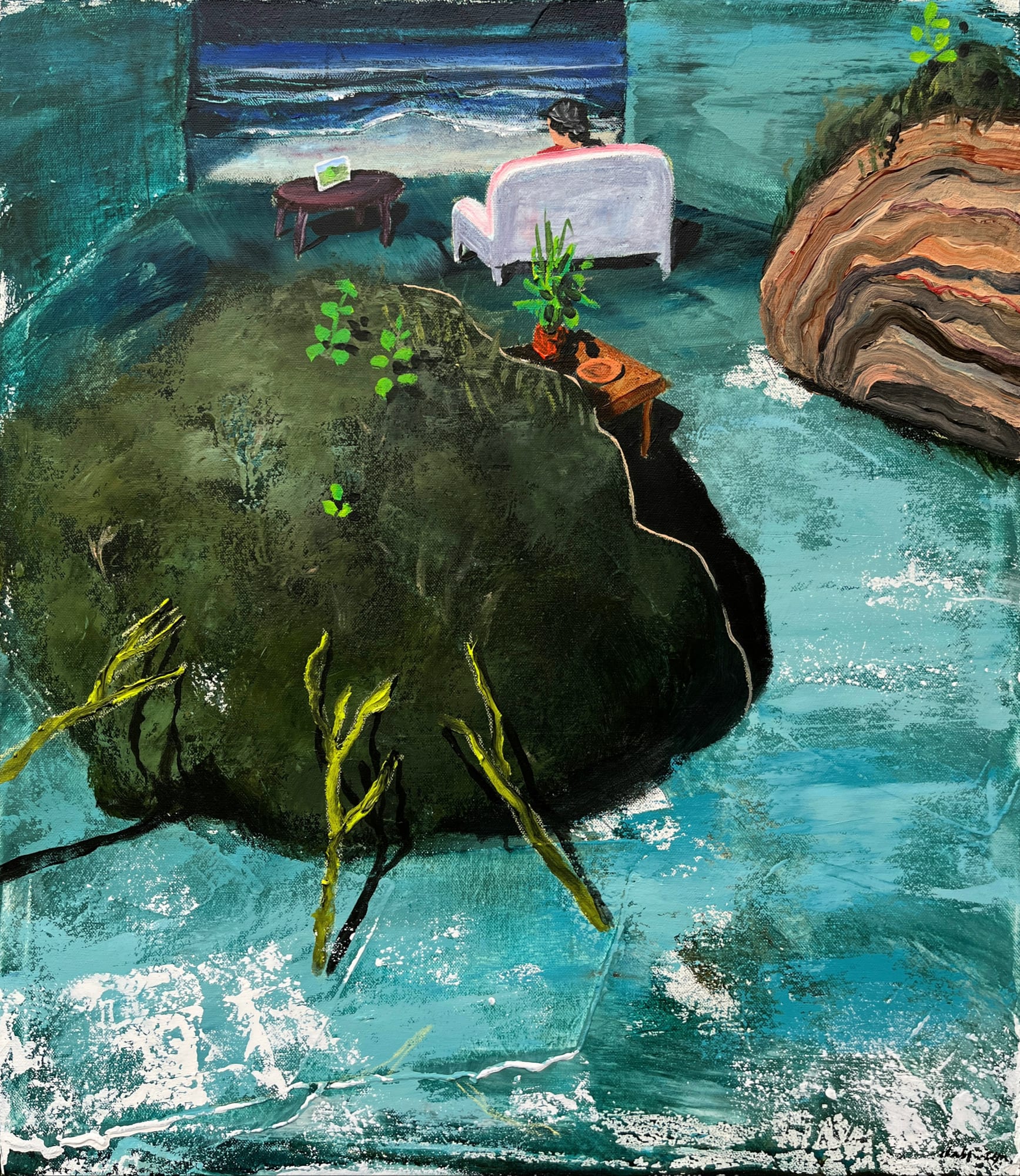 Dabi Arnasa, Membelakangi pemandangan, 2024