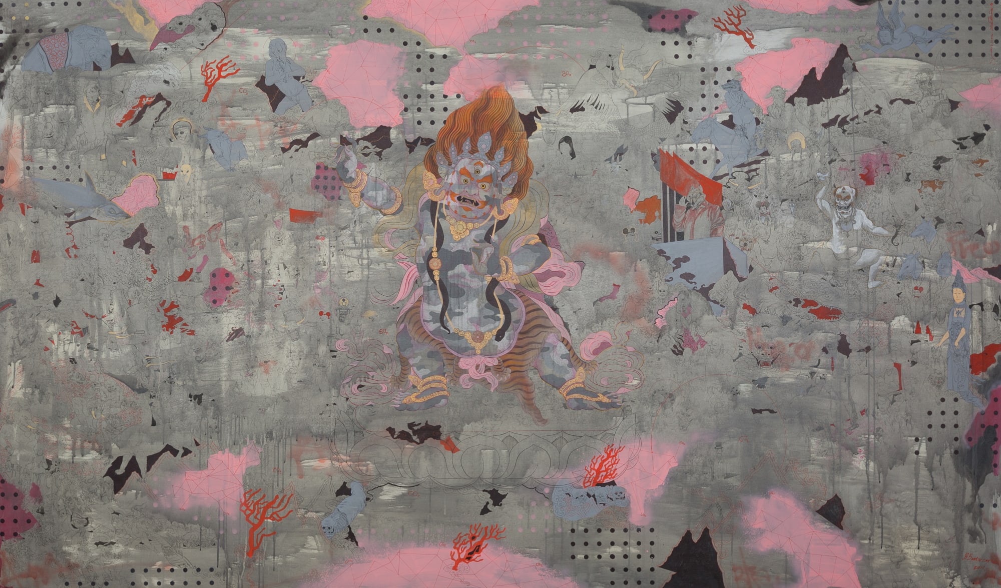 Baatarzorig Batjargal, Smoke, 2017
