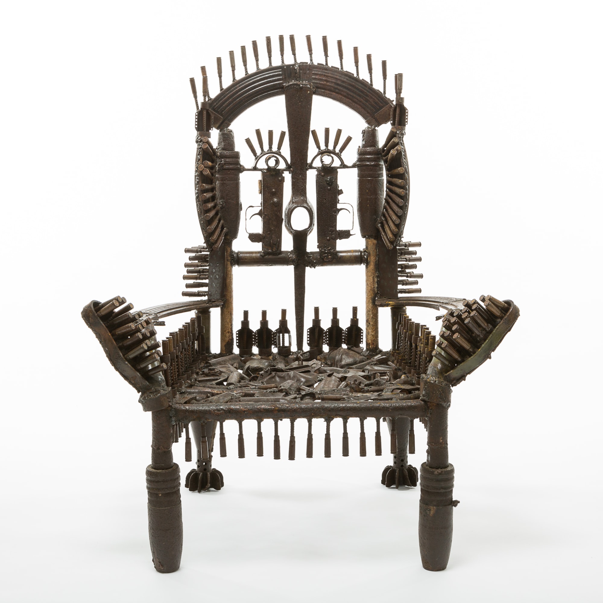 Gonçalo Mabunda, The Throne of the Shining Dream, 2016