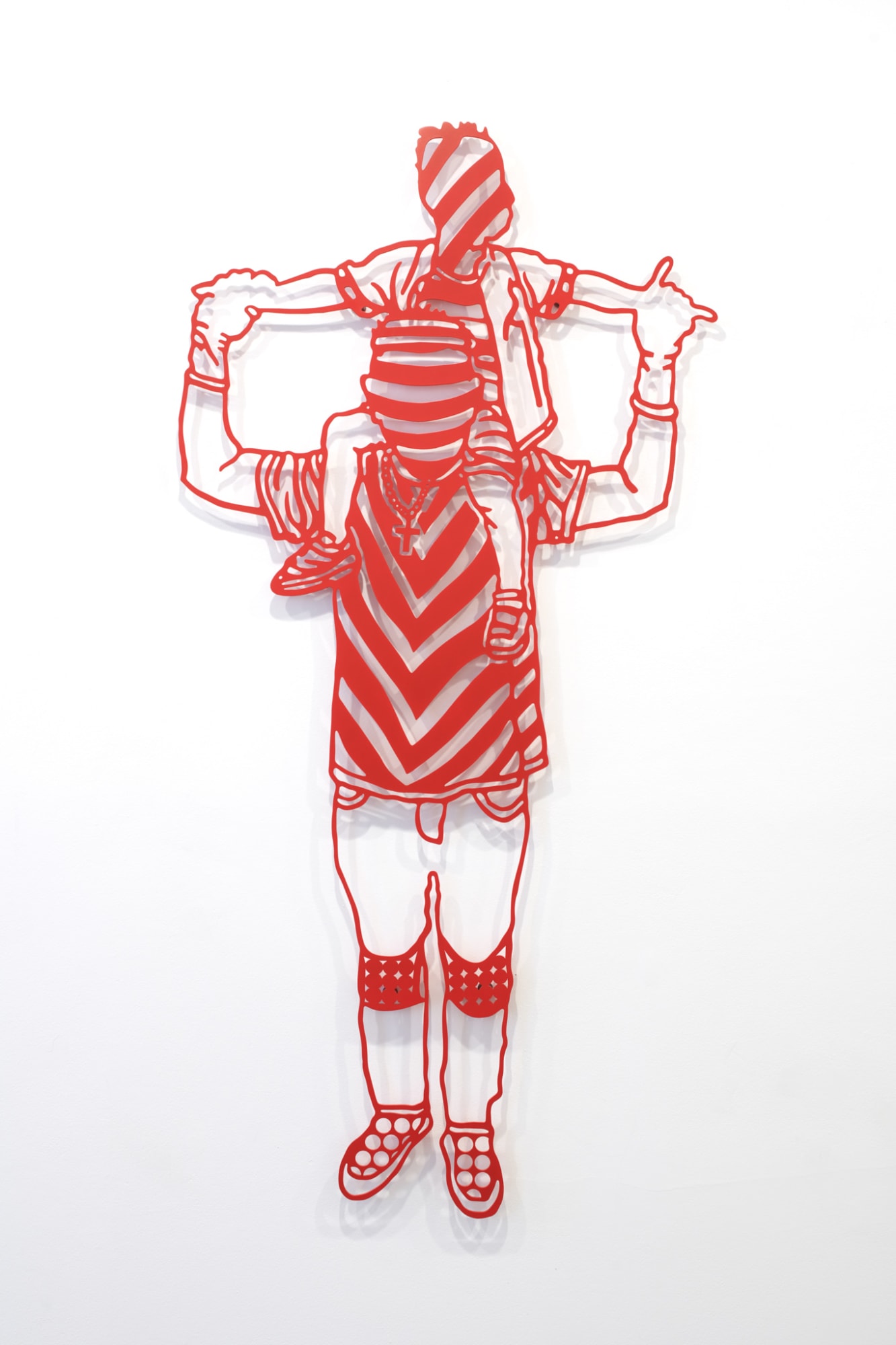 Boris Nzebo, Survivors (self portrait) 1, 2018