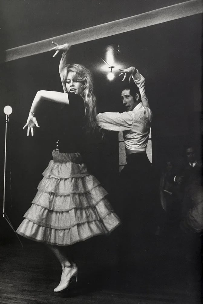 Willy Rizzo, Brigitte Bardot Dancing Flamenco in Paris, 1960