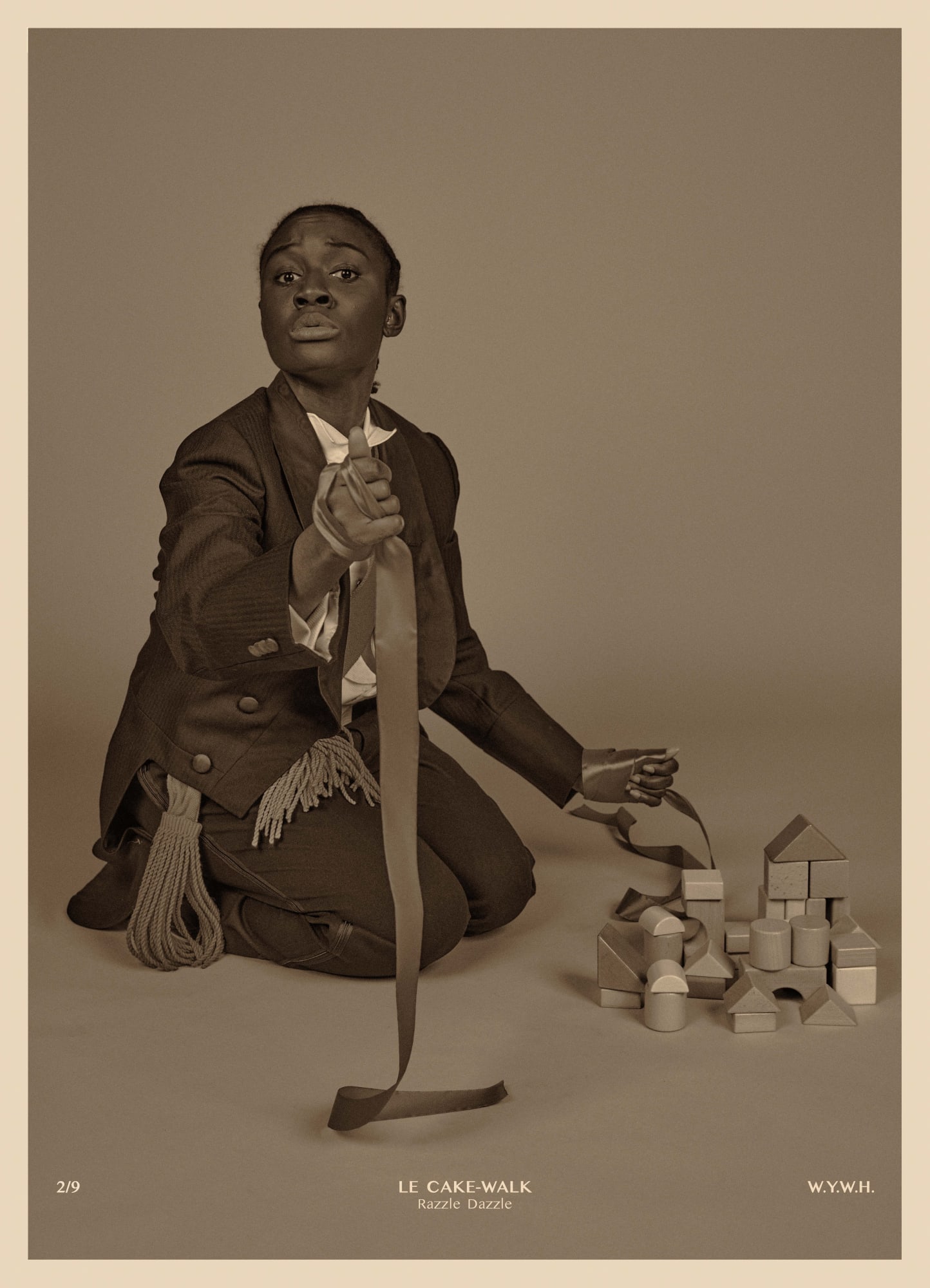 Heather Agyepong, Wish You Were Here (2. Le Cake-Walk: Razzle Dazzle), 2020