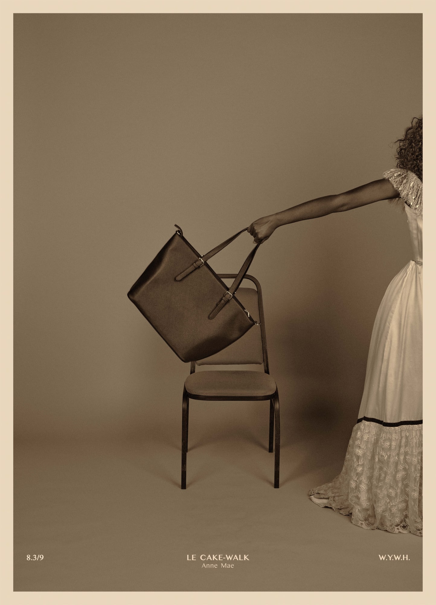 Heather Agyepong, Wish You Were Here triptych (8.3. Le Cake-Walk: Anna Mae), 2020