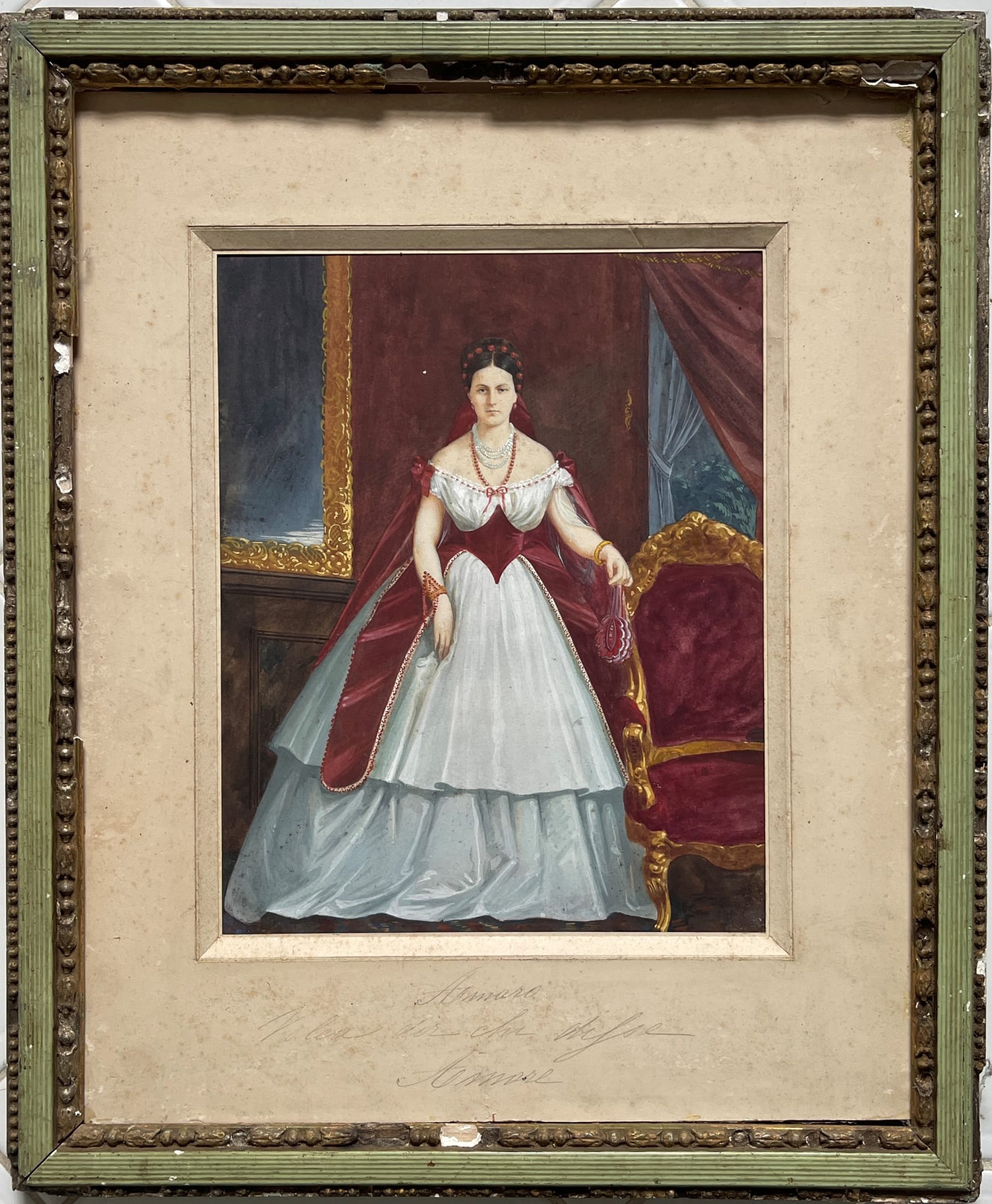 The Countess of Castiglione in collaboration with Pierre-Louis Pierson, Le Bal - Portrait de la Comtesse de Castiglione, 1861-1867