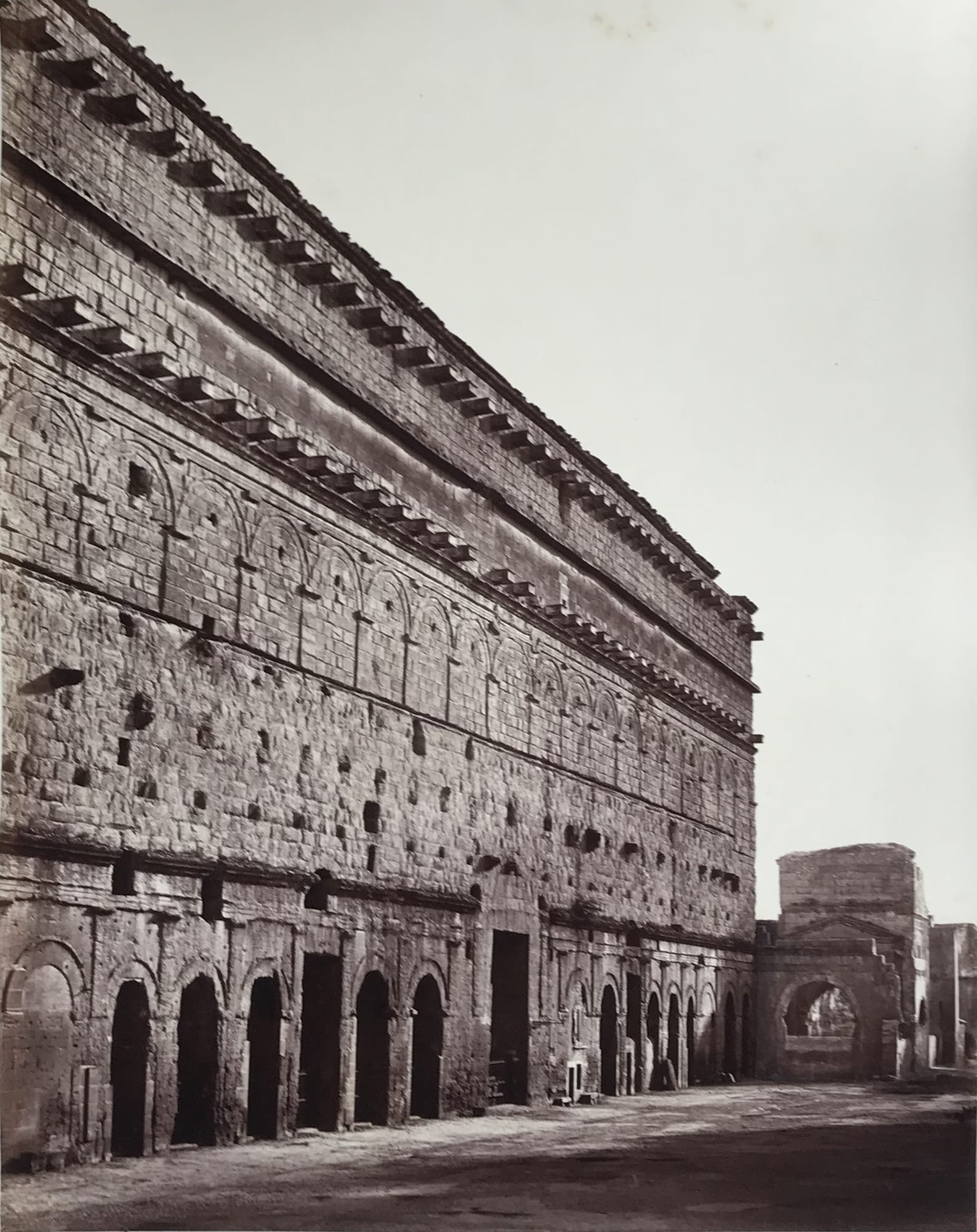 Edouard Baldus, Orange. Theatre Antique