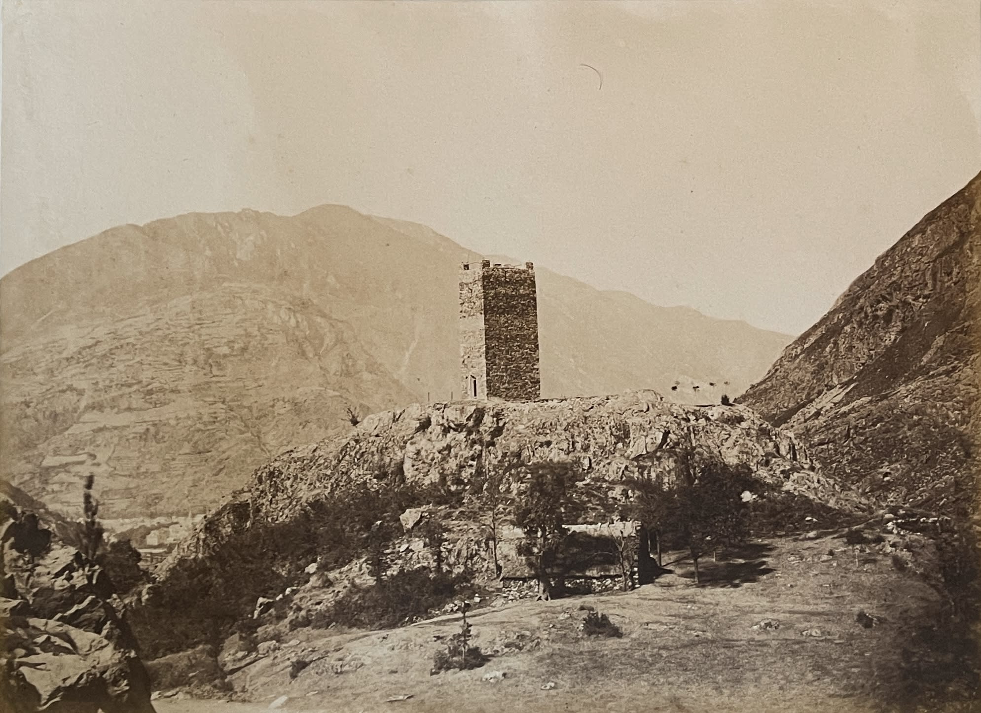 Ange Eugene Henri Mailand, Tour de Castel Viel, 1856