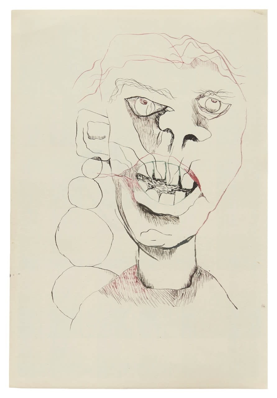 Lucian Freud, Human Radio (recto) Drawing (verso), 1940