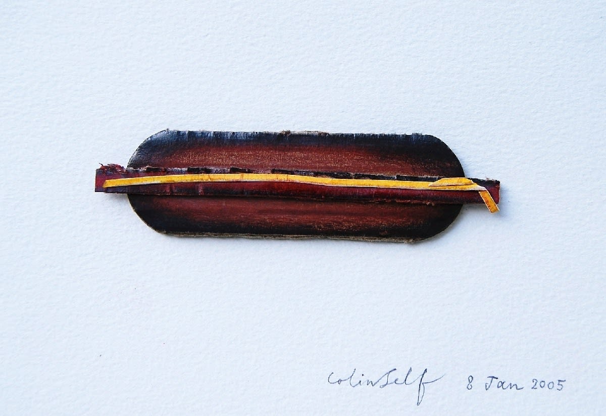 Colin Self, Hot Dog (with trailing mustard), 2005
