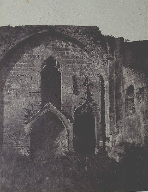Charles Negre, Arles, Porte d'Eglise, 1852