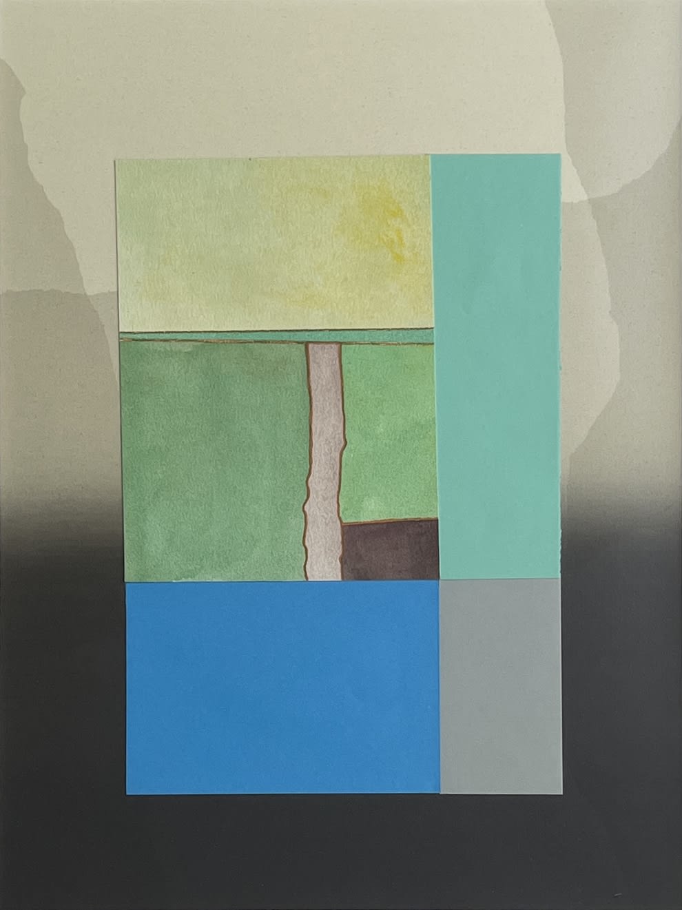 Derrick Greaves, Quarry I, 2020