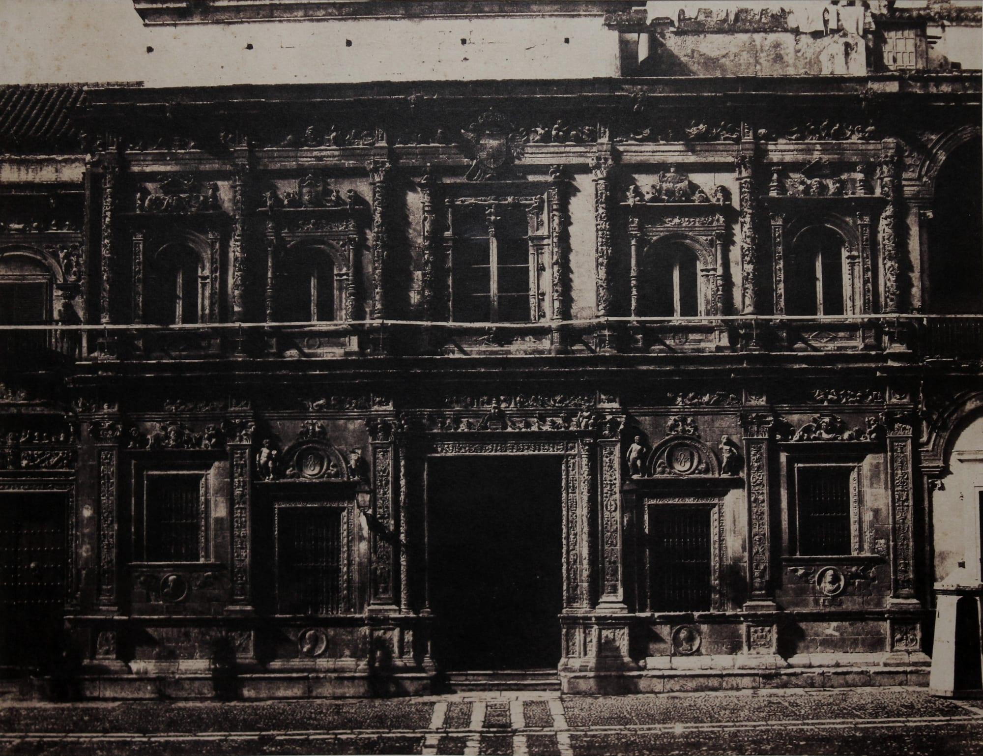 Alphonse Delaunay, Hotel de Ville, Seville, c. 1854