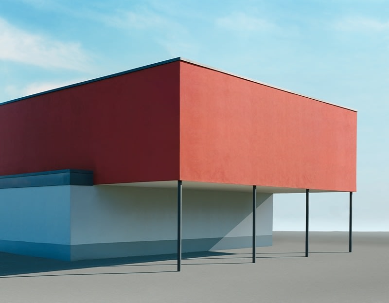 Josef Schulz, House red-grey no.2, 2002