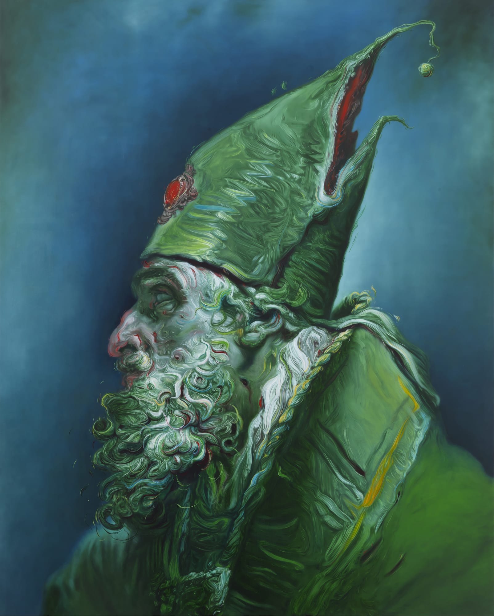 Glenn Brown, Dance of the Seven Veils, 2014