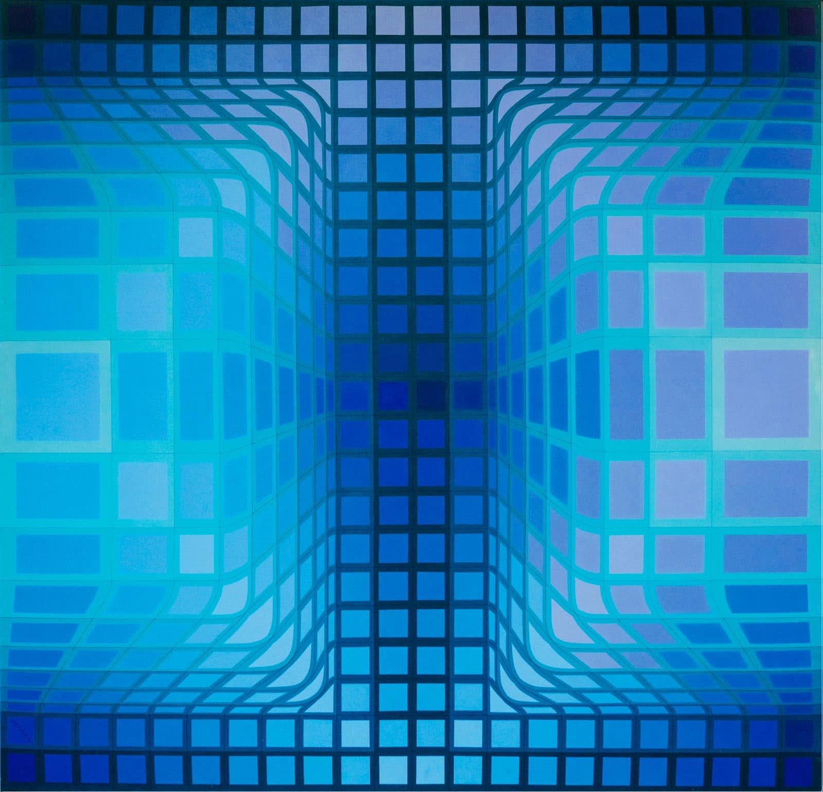 Victor Vasarely, Deudell, 1974/75