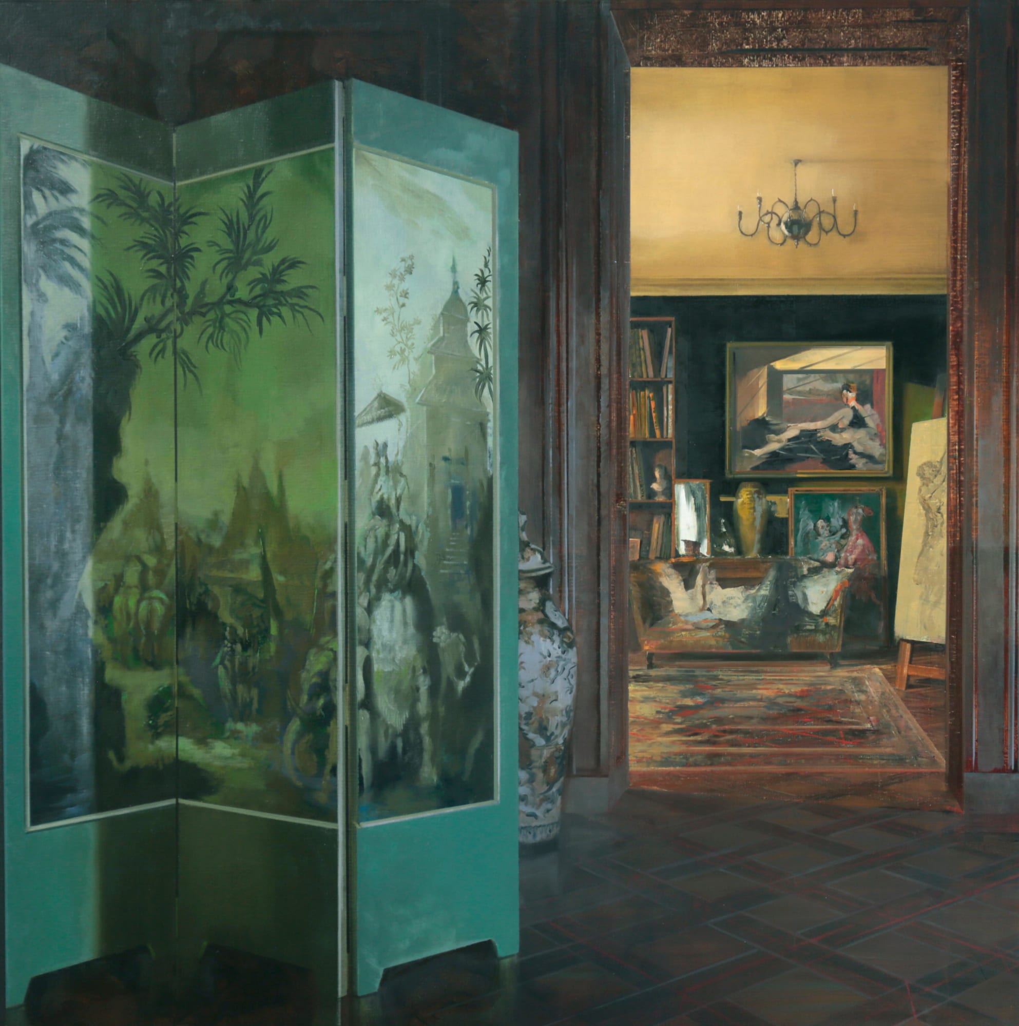 Tim Kent, The Lacquered Screen , 2024