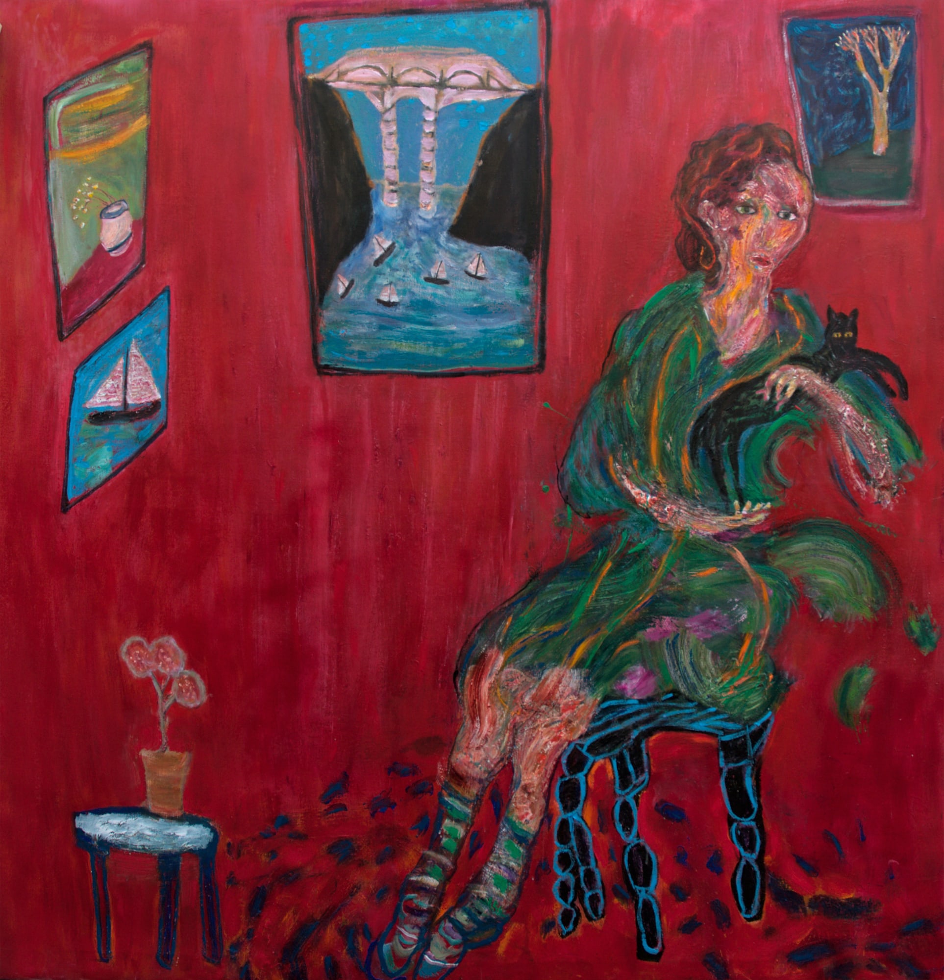 Andrew Litten, A Painter (Unfinished Calm), 2023