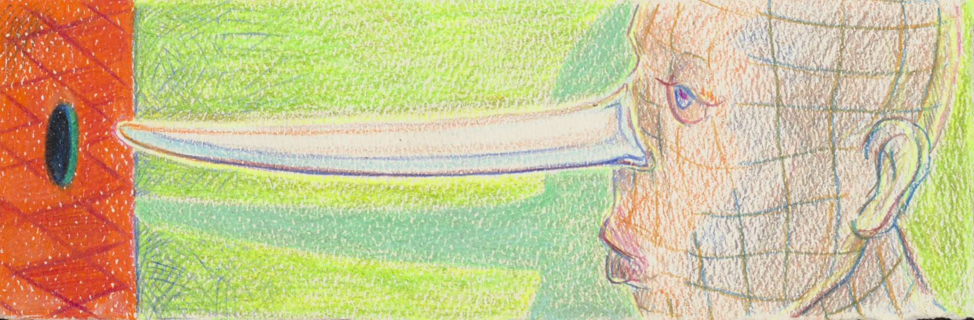 Alex Jackson, Untitled (Nosey), 2020