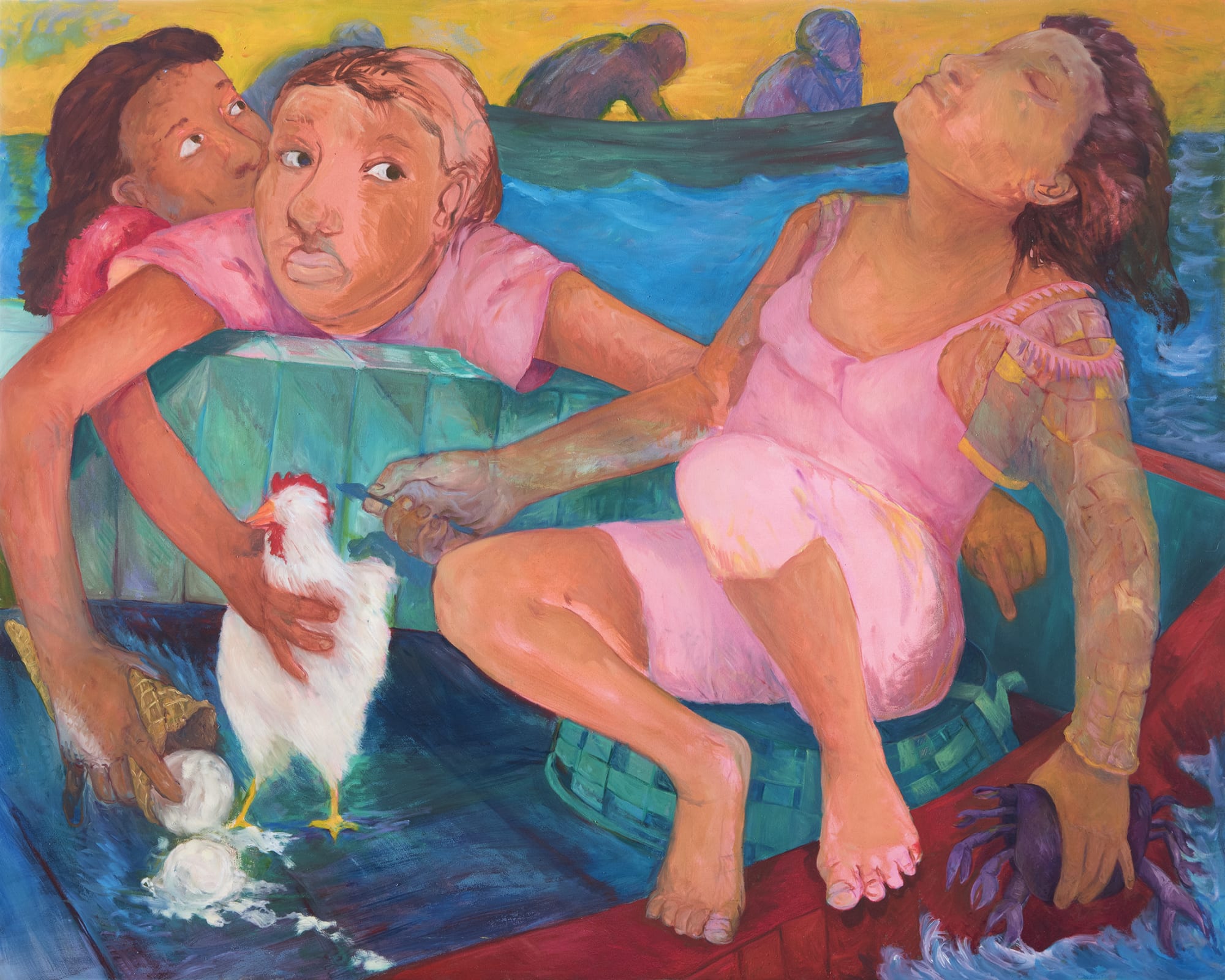 Philemona Williamson, Red Boat Float, 2020