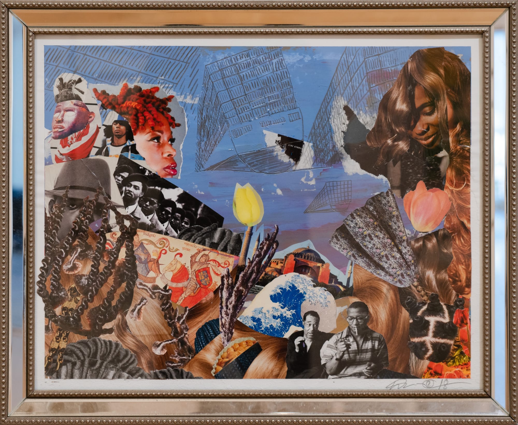 Dewey Crumpler, Untitled (Comings and Goings), 2018