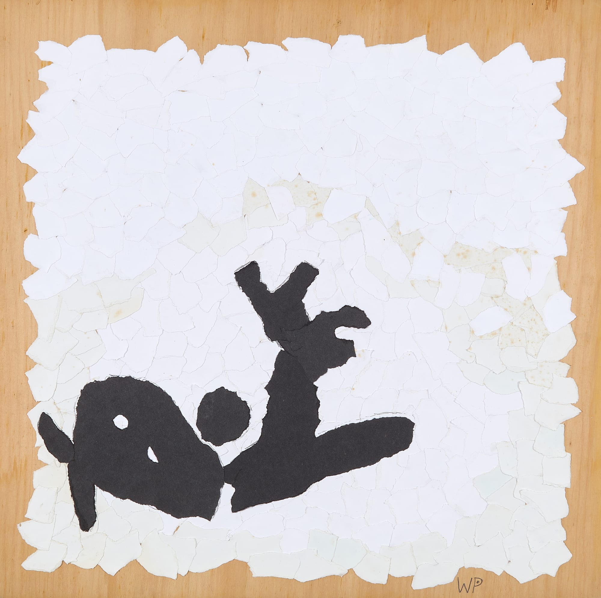 Wendy Pasmore, Untitled (Black Collage), c 1999